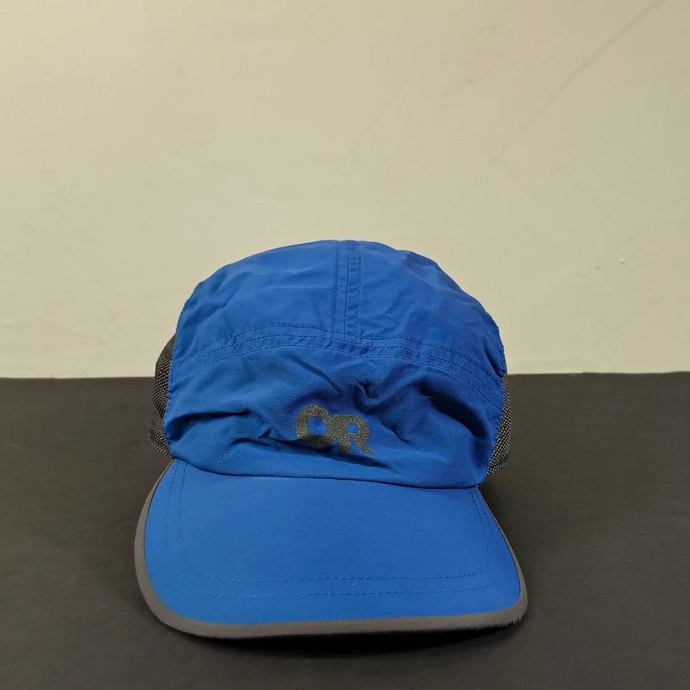 Outdoor Research Swift Cap Hat Blue Nylon Mesh Panel Breathable Running